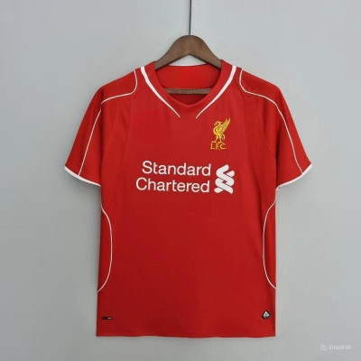 Áo Bóng Đá Retro Liverpool 2014 - Sân Nhà bản cao cấp vải Cotton Polyester