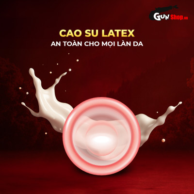 Bao cao su Shell Performax 6 in 1 kéo dài thời gian - Hộp 3 cái