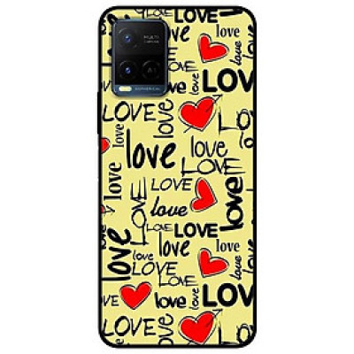 Ốp lưng dành cho Vivo Y21 - Vivo Y21s mẫu Hoạt Tiết Love