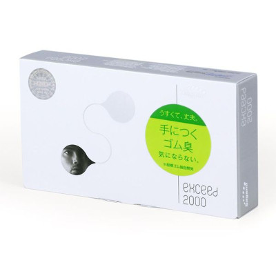 Bao Cao Su Mỏng Ôm Khít Của Nhật Bản Sagami Exceed 2000 (Hộp 12 Chiếc) - 2 Lằn Thắt Chống Tuột Hiệu Quả - Kèm Gel Jex Nhật - Che Tên Sản Phẩm
