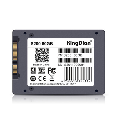 Ổ cứng SSD SATA3 S200 60GB KingDian