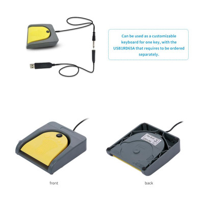 Bàn phím máy tính PCsensor FS2016_D65C có phím điều khiển công tắc 