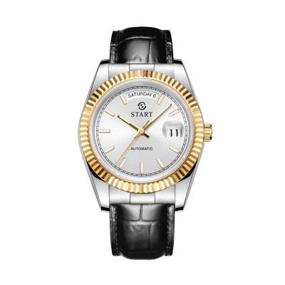 【START】Đồng hồ nam chống nước dạ quang đồng hồ cơ tự động nam chức năng hiển thị thứ ngày đồng hồ dây đai