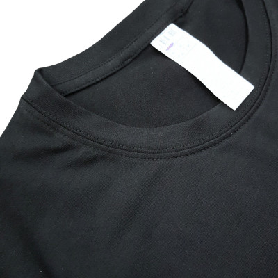 Áo thun nam nữ 80% Cotton Black14