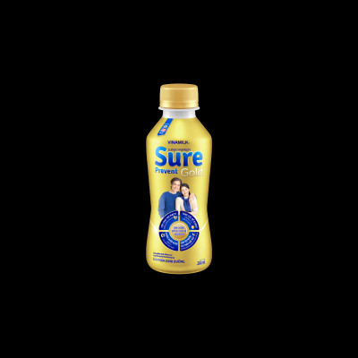 Sản phẩm dinh dưỡng Vinamilk Sure Prevent Gold Chai 200ml (Lốc 6 chai)
