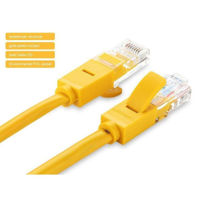 Ugreen UG60815NW103TK 15M màu Vàng Cáp mạng LAN CAT5E UTP - HÀNG CHÍNH HÃNG