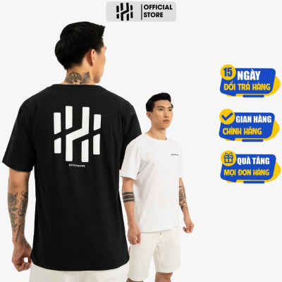 Áo thun cộc tay nam nữ DVH HOUSE - T SHIRT ĐEN TRẮNG by Đoàn Văn Hậu