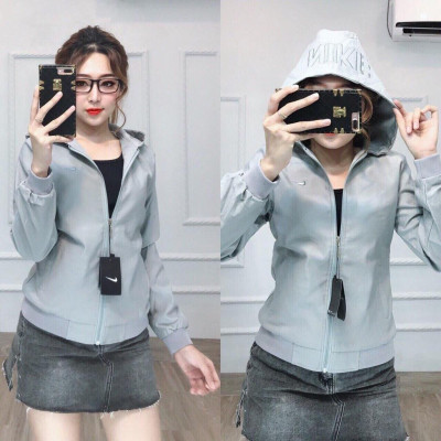 Áo khoác nữ Áo khoát nữ gió dù 2 lớp chống nắng N.I.K cực chuẩn cực chuẩn-M063