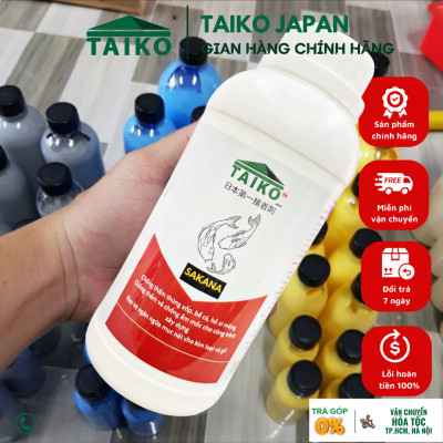 Sơn Chống Thấm Thùng Xốp - Hồ Cá - Hồ Xi Măng, Chống Rêu / TAIKO SAKANA Dung Tích 100-200-300-500ml.