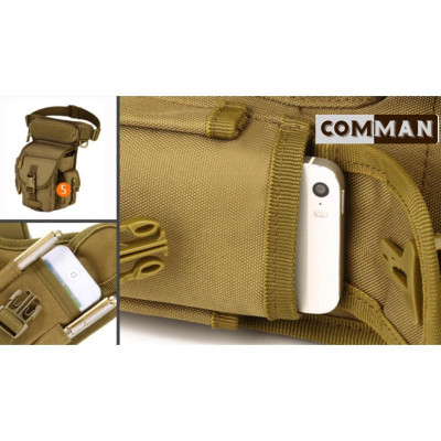 Túi đeo đùi COMMAN_chiến thuật_chống nước