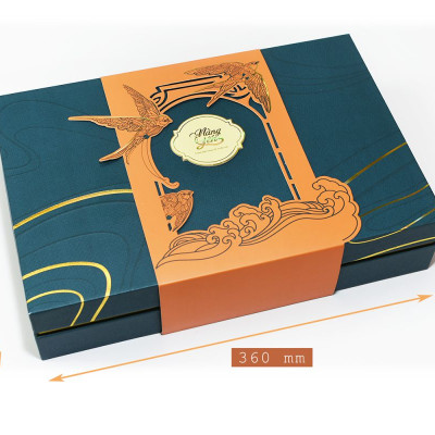 Bộ quà tặng sang trọng từ yến - Set Bát Bảo Như Ý (8 hũ yến tươi thượng hạng chưng sẵn, 70ml*8) | Thích hợp biếu tặng hoặc đi thăm bệnh | Yến sào Nàng Yến