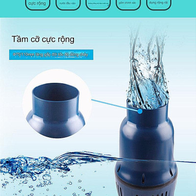 Máy bơm nước hồ cá Koi Jebao LP45000 500W 45000L/Hr cao cấp