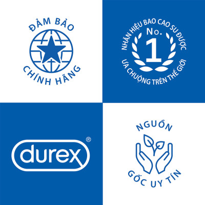 Bao cao su Durex Invisible Extra Thin Extra Sensitive 1 Hộp 3 Bao