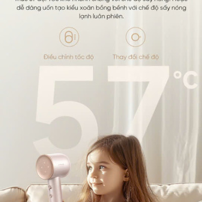 Mấy Sấy Tóc Dreame Hair Glory Pro Bản Quốc Tế (Bảo Hành 24 Tháng)- Hàng Chính Hãng