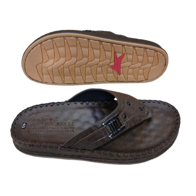 Dép Xỏ Ngón Nam HÀ NAM Da Bò Thật Cao Cấp DNA22206