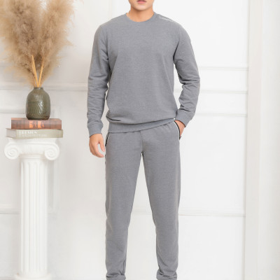 Bộ nỉ nam Aligro màu xám BN6