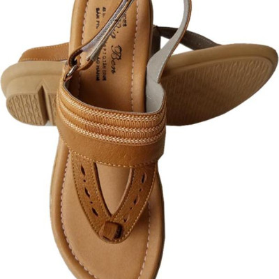 Giày Sandal Kẹp Nữ BIGGBEN Da Bò Thật SDN31