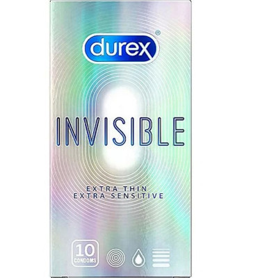 Bao Cao Su Durex Invisible Chính Hãng - Siêu Mỏng - Truyền Nhiệt Nhanh