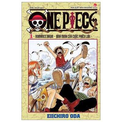 Sách - One Piece - Tập 1 - Romance Dawn - Bình Minh Của Cuộc Phiêu Lưu (Tái Bản 2025)