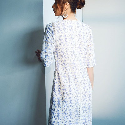 Đầm Suông Linen Charleston DRE137 Thời trang thiết kế Hity