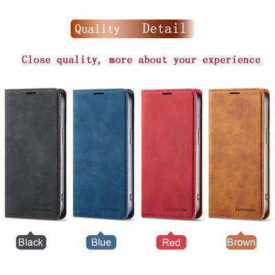 Bao da dạng ví dành cho iPhone 16, 16 Pro , 16 Plus , 16 Pro Max chính hãng Forwenw có ngăn đựng thẻ - Hàng chính hãng