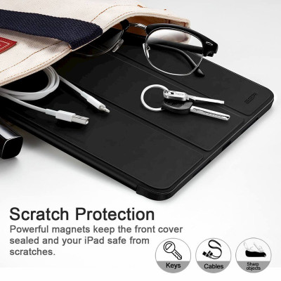 Bao da dành cho iPad Pro 12.9 inch 2018 ESR Rebound Pencil Slim Smart Case (Có khe cắm bút Apple Pencil) - Hàng Nhập Khẩu