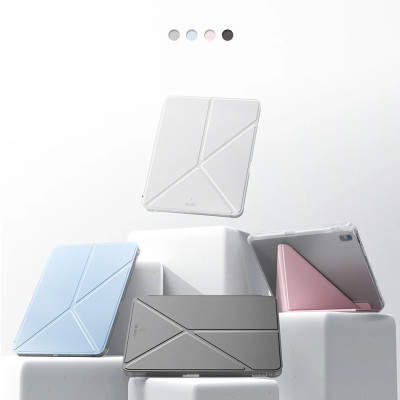 [iPad Pro M4] Bao Da Chính Hãng Wiwu Classic III Case cho iPad Pro M4 -11 inch 2024. iPad Pro M4 - 13 inch 2024 Kèm Khay Đựng Bút , chống sốc cao cấp - Hàng Nhập Khẩu 