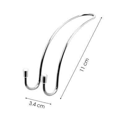 Móc treo đồ sau ghế ô tô chất liệu thép không han rỉ, cứng, chịu lực tốt TÂM LUÂN Chổi lau tẩm dầu - Hàng chính hãng