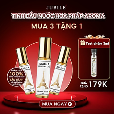 Aroma Coco W – Tinh Dầu Nước Hoa Pháp Dạng Lăn 12ml