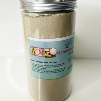 Bột chuối tiêu xanh (Bột chuối tiêu) - Sản phẩm tự nhiên