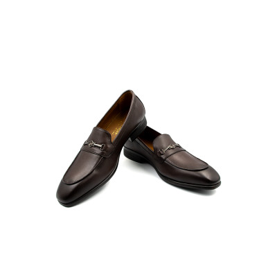 Giày Tây Penny Loafer Nam Không Dây Tomoyo TMN24002
