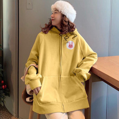 Áo khoác nỉ Thêu Thỏ Con hàng rất đẹp mẫu mới-A545