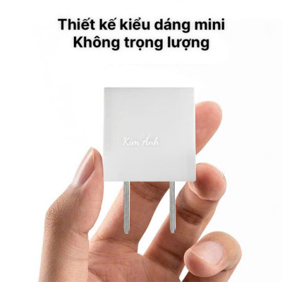 Củ sạc xuất Nhật KFLY (JHX-AC1907) 1A, chứng nhận PSE tiêu chuẩn Nhật Bản, dùng thử 30 ngày hàng chính hãng