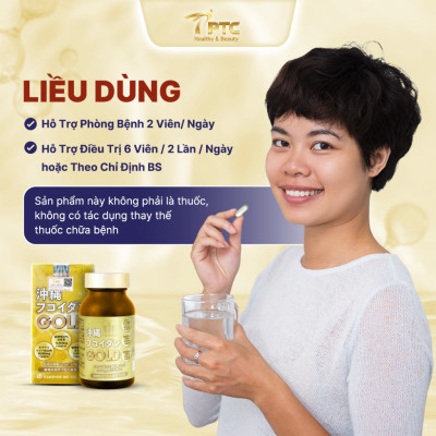 Okinawa Fucoidan Gold – Hỗ trợ điều trị ung thư và chống suy mòn khối cơ