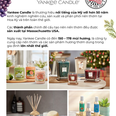 Tinh dầu tán hương đậm đặc dạng xịt Yankee Candle - Dried Lavender & Oak (42.5g)