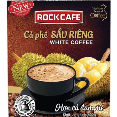 Hộp 20 gói Cà phê Sầu riêng ROCKCAFE (20g/gói)