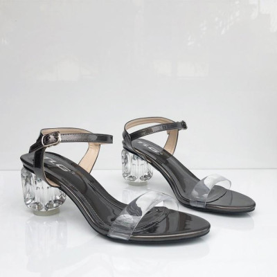Sandal nữ 5 phân gót trong siêu dễ thương 21340
