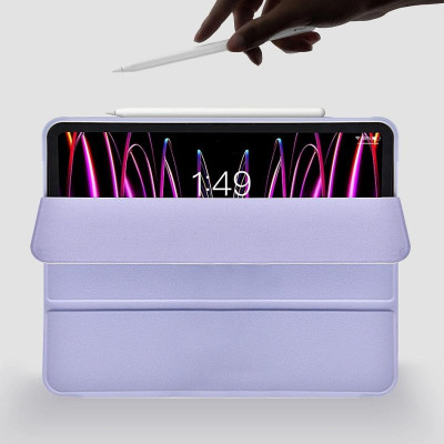 Bao da gập siêu mỏng nhẹ cho IPad A16 Gen 11 2025 hiệu WIWU Classic Case - Hàng chính hãng