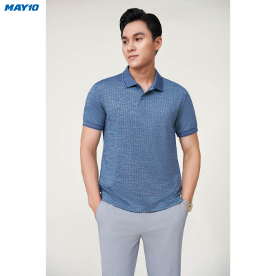 Áo polo nam May 10 chất liệu FREEZING NYLON mã 140123077B.CM