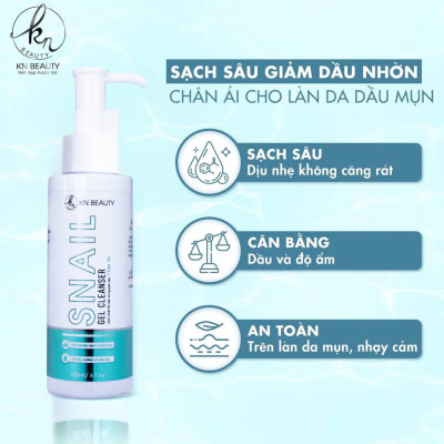 Sữa Rửa Mặt Trắng Da Ngừa Mụn KN Beauty - Hydrating Cleansing Milk 100gr