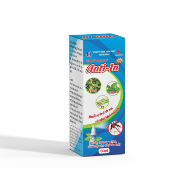 Tinh dầu đuổi muỗi Anti-In 60ml - Sả chanh