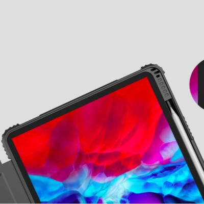 Bao da siêu chống sốc cho iPad Pro 12.9 2020 hiệu Nillkin có ngăn đựng bút - Hàng chính hãng