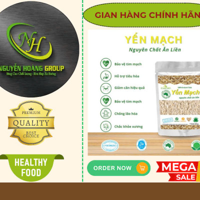 Yến Mạch Nguyên Chất Túi 400g Xuân An( Tặng gói YM 180g)
