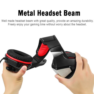 Tai nghe chơi game Hunterspider V-3  có dây 3.5mm  loại bỏ tiếng ồn có micrô LED ánh sáng