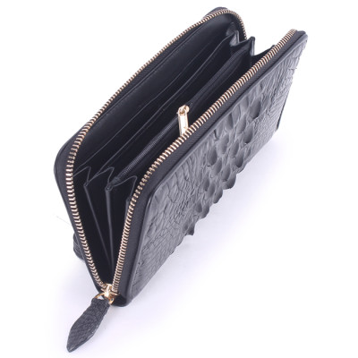 Ví nữ da cá sấu màu đen HJ93202-3209-3245-3295-3725-3730 