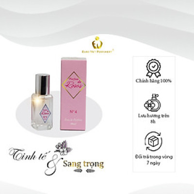 Nước Hoa Nữ EU, Rosas N0.4 Euro Viet Perfumery "Black Opium"
