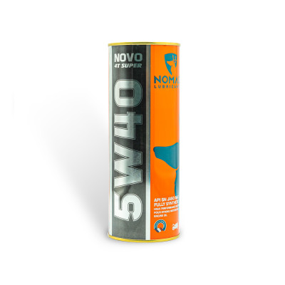 Nhớt Xe Máy Tổng Hợp Toàn Phần NOMAD Lon 1.1L 5W40-SN TẶNG Phễu Thay Nhớt Cho Xe Côn Tay Winner/Exciter/Mô tô PKL Nhập Khẩu Chính Hãng (nhớt màu xanh dạ quang)