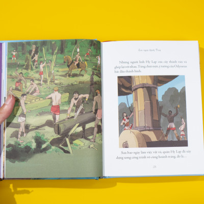 Sách - Illustrated Classics - Truyện Kể Hay Nhất Trong Thần Thoại Hy Lạp - Bìa Cứng