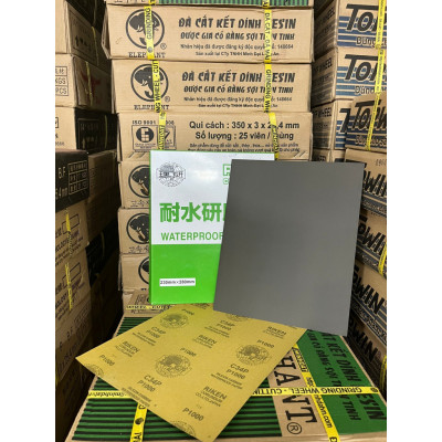(Combo 5 Tờ) Giấy Nhám Nước Da Bò Cát Riken Nhật C34P Giúp Loại Bỏ Lớp Sơn Cũ, Đánh Bóng Bề Mặt Cực Tốt | TOPWIN Official Store