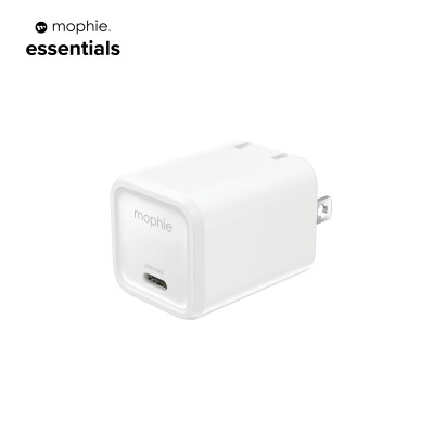 Sạc mophie Essential 33W USB-C GaN dành cho iPhone/SamSung/Android/Tablet, 1 đổi 1 - Hàng chính hãng